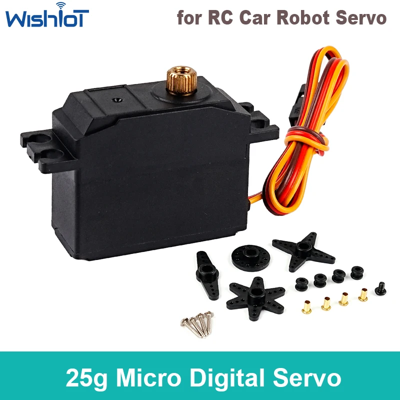 25g Micro Digitale TD-9225MG Servo 270/360/180 Graden Koolborstelmotor Servo's DIY Power Functies Onderdelen voor Auto's Drones Robots