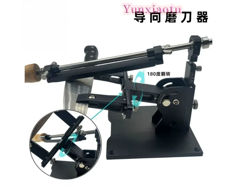 Aluminum Fixed‑Angle Sharpening System, Professional Adjustable‑Angle Knife Sharpener Kit
