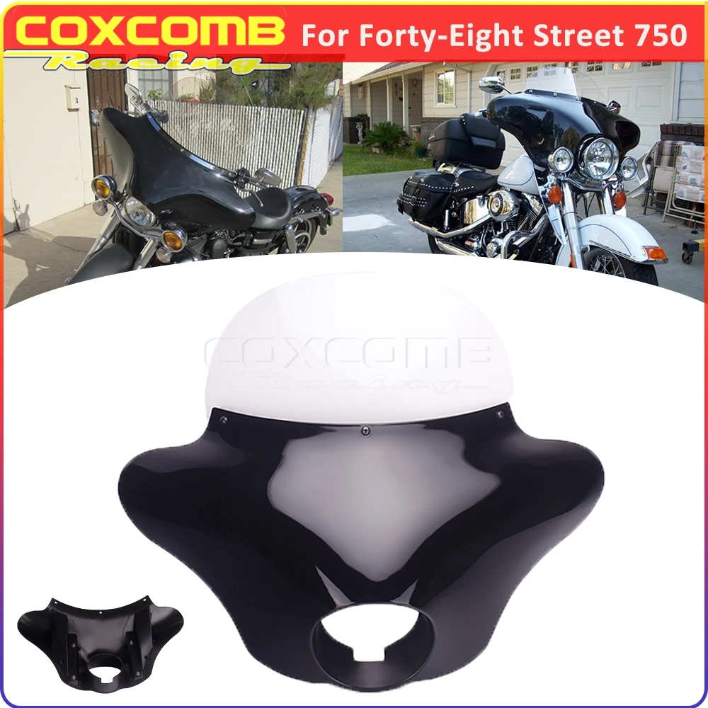 

Обтекатель для фар Harley Forty Eight XL1200X Street 750 XG750 Sportster XLCH XLH внешний обтекатель для мотоцикла с крыльями летучая мышь