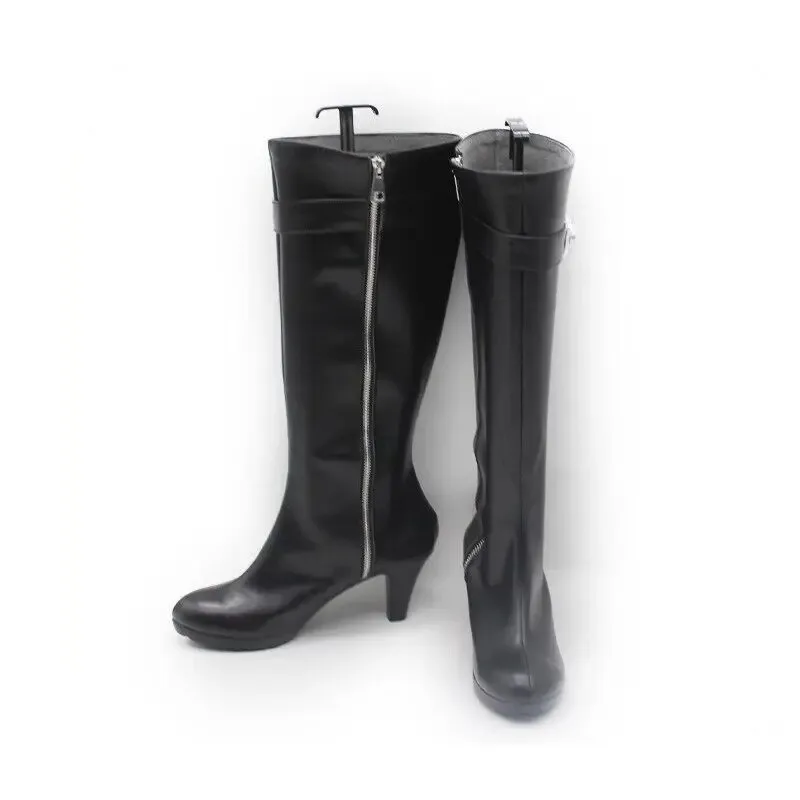 Game Cosplay Shoes 3 P3RE Battle Mitsuru Kirijo Boots Halloween Party Costume Accessories Custom Made