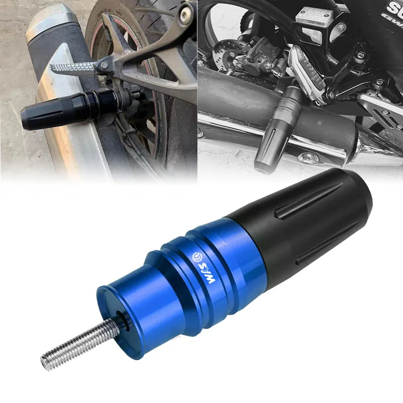 

Fit For SYM CRUISYM300 GTS300i JOYMAX Z300 Z 300 Motorcycle CNC Aluminum Crash Pads Exhaust Sliders Crash Protector With logo