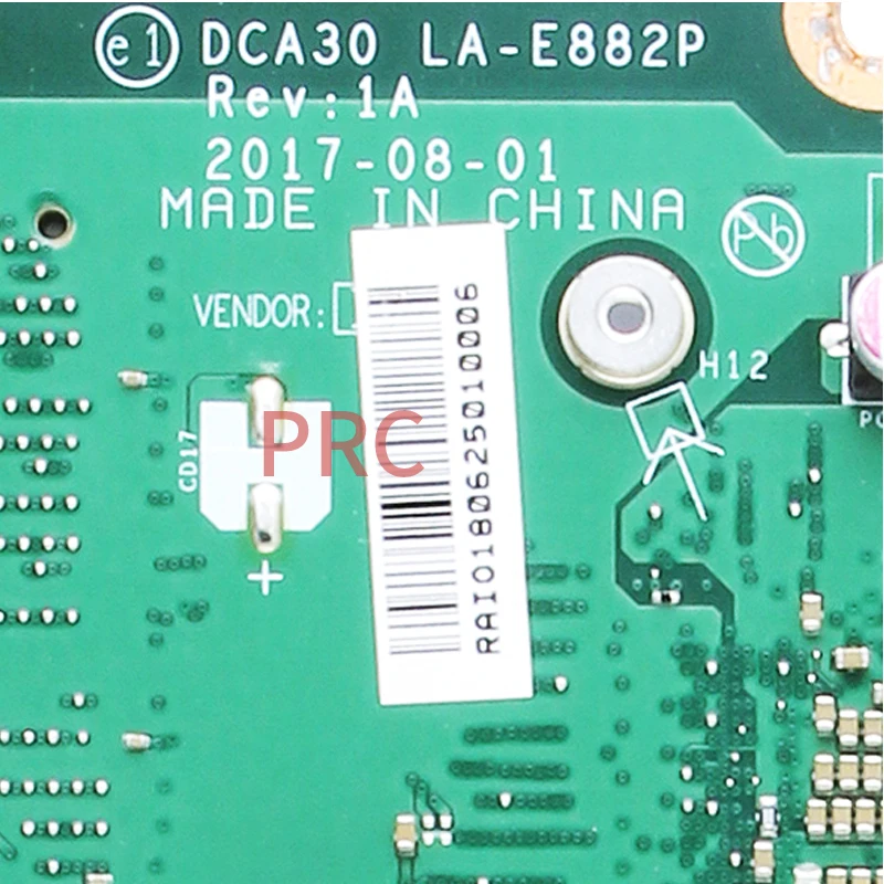 For Lenovo AIO 520-22IKU Laptop LA-E882P 11S01LM319 00LM130 4415U i3 i5 i7 6/7/8th Gen All-in-one Motherboard Notebook Mainboard