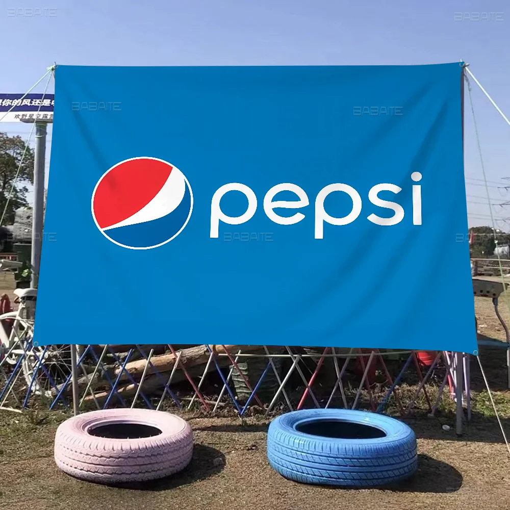 P-Pepsi-Cola Banner INS Style Outdoor Party Dekoracja Atmosfera Flaga