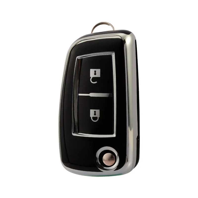 Coque de clé de voiture en TPU pour Nissan, 2/3 boutons, Qashqai J11, X-trail, Murano, Maxima, Tiida, Altima Quest, Juke, Gend'appareils