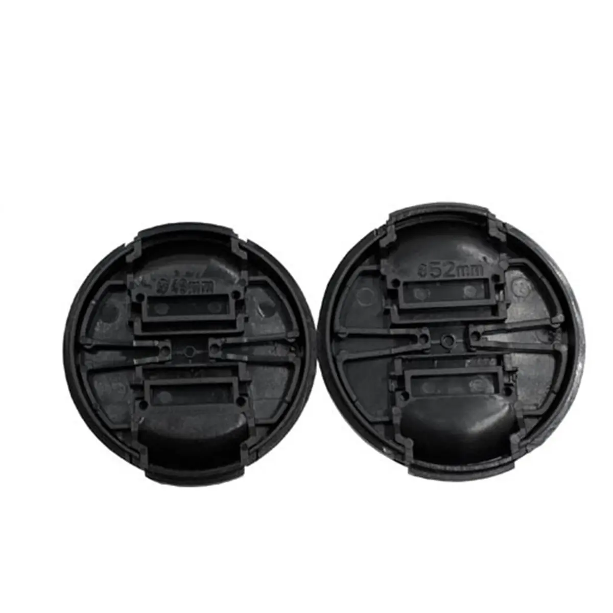 Center Pinch Camera Lens Cap Protect Lens From Dust Scratches Fingerprints Front Lens Cap Camera 49mm