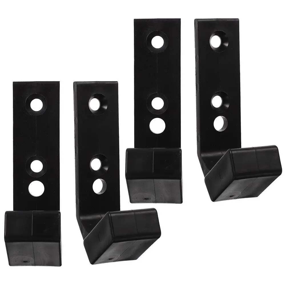 

4 Pcs Stand Rack 40x55x100PA Lightweight Wall Mount Gym Equipment Barbell Holders Storage Hanger Fitness Accessories