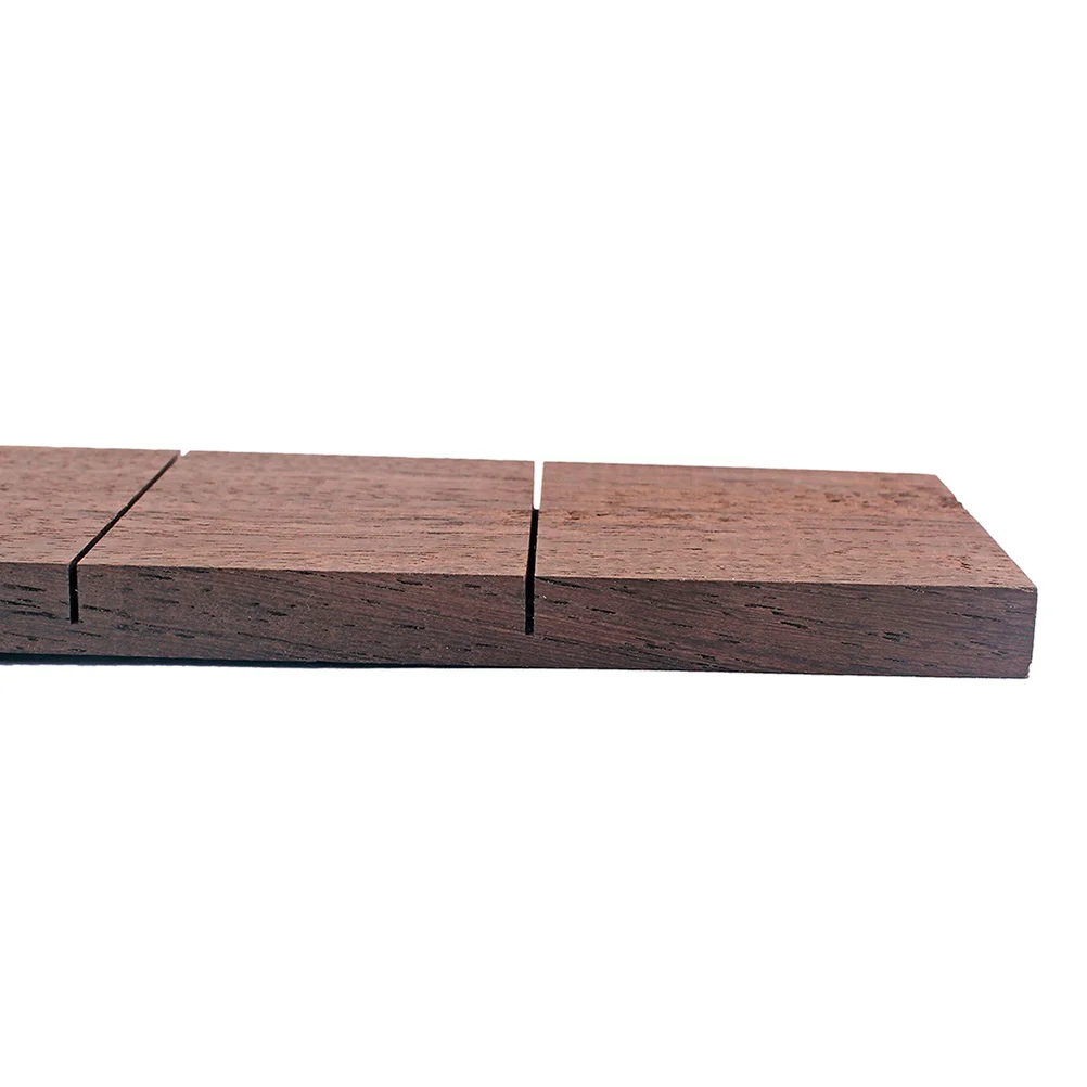

Rosewood Guitar Fingerboard Semi-Finished 20 Frets Durable Sanded Blank Fretboard Plate for Guitar Fret Fretboard