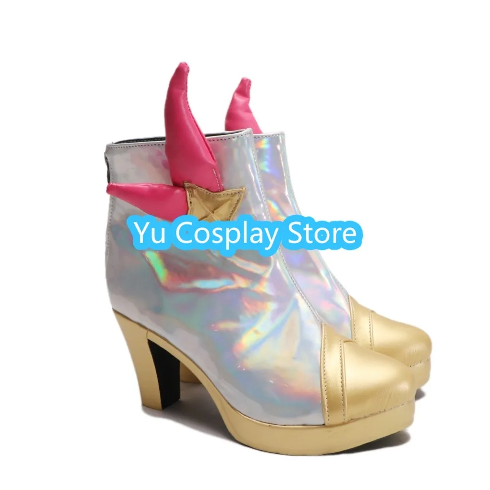 

Yu Cosplay Store League Of Legends Star Guardian Kai'Sa Cosplay Shoes Anime Cosplay Shoes Boots Halloween Costumes Props