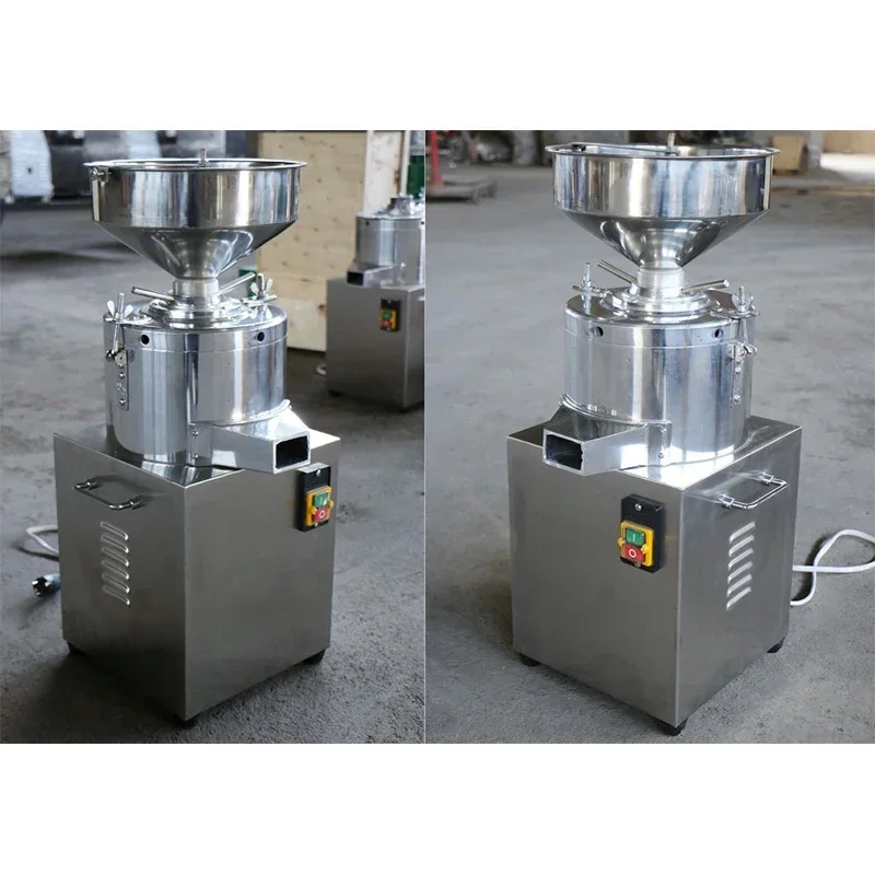 Vertical sesame paste machine 1500W small two-phase electric peanut butter machine automatic sesame paste grinder