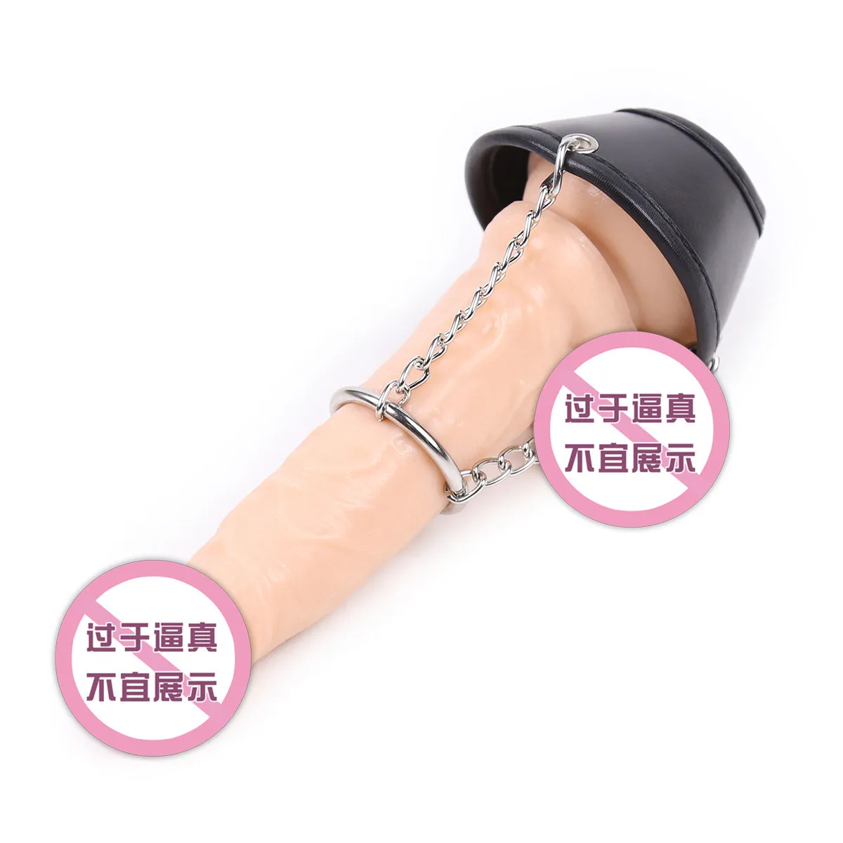 Testicular Stretching Penis Cock Ring Leather Parachute Ball Stretcher Scrotum Restraint Adjustable BDSM Bondage Sex Toy for Men