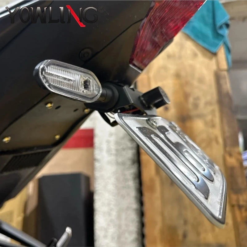 

2025-2026 For Yamaha YZF R3 R25 MT-03 MT-15 MT 03/25 MT03 MT25 New Moto License Plate Holder Fender Tail Tidy Eliminator 2014+