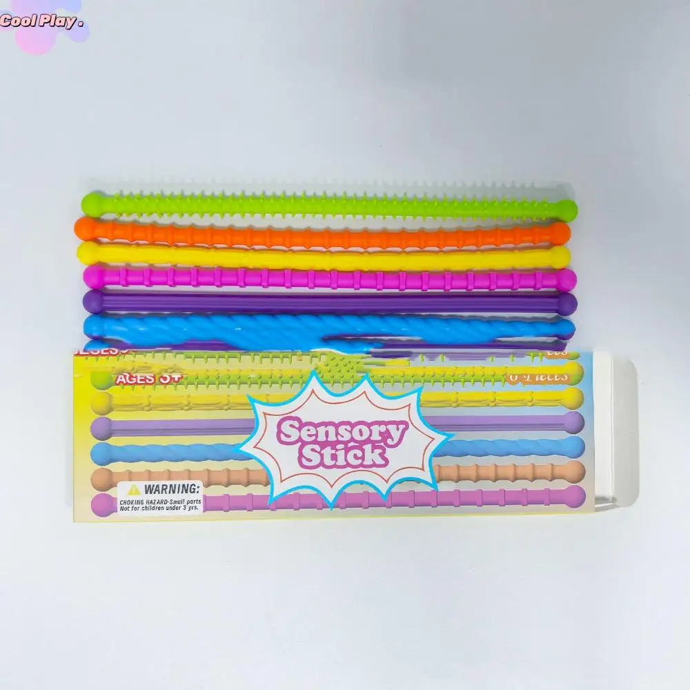 

Силиконовая текстура, сенсорные полоски «сделай сам», игрушки для улучшения внимание, растягивающиеся бесшумные декомпрессоры, кольца, уникальная эластичная лапша