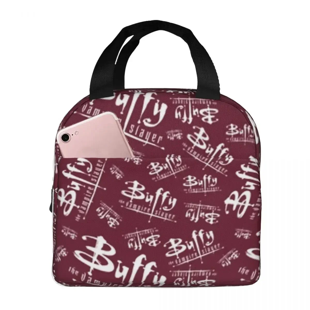 

Buffy Insulated Lunch Bags Resuable Picnic Bags Thermal Cooler Lunch Box Lunch Tote for Woman Work Kids School