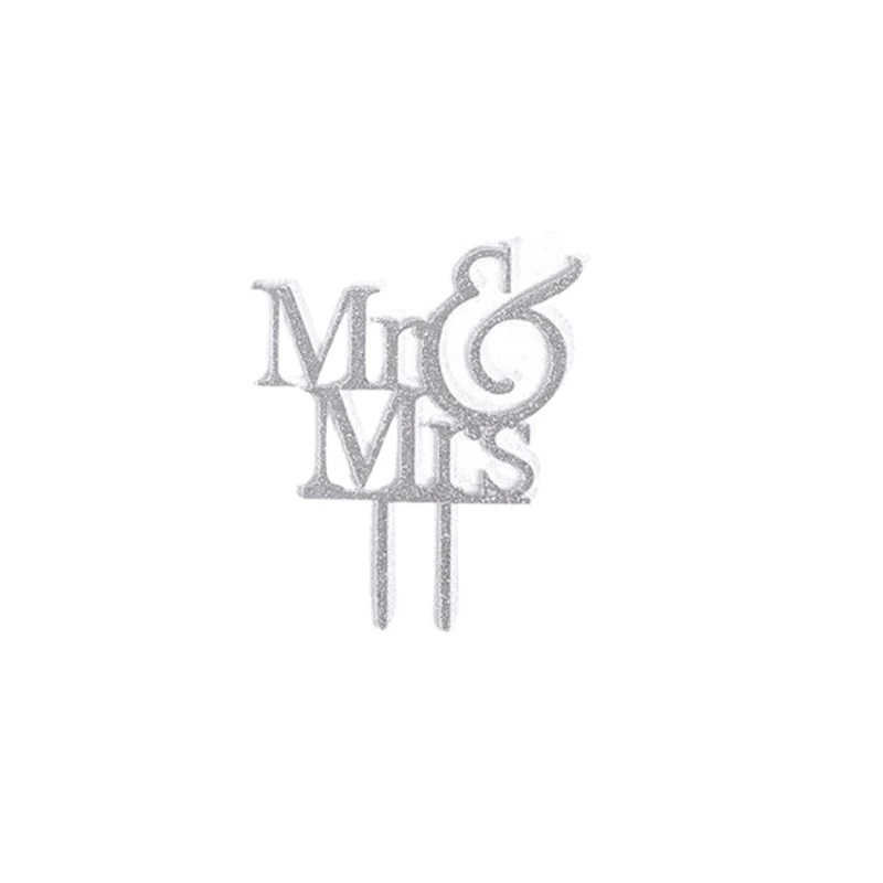 1 قطعة كعكة الاكريليك زوجين المساعدة في حفل زفاف حفل زفاف الحلوى الديكور