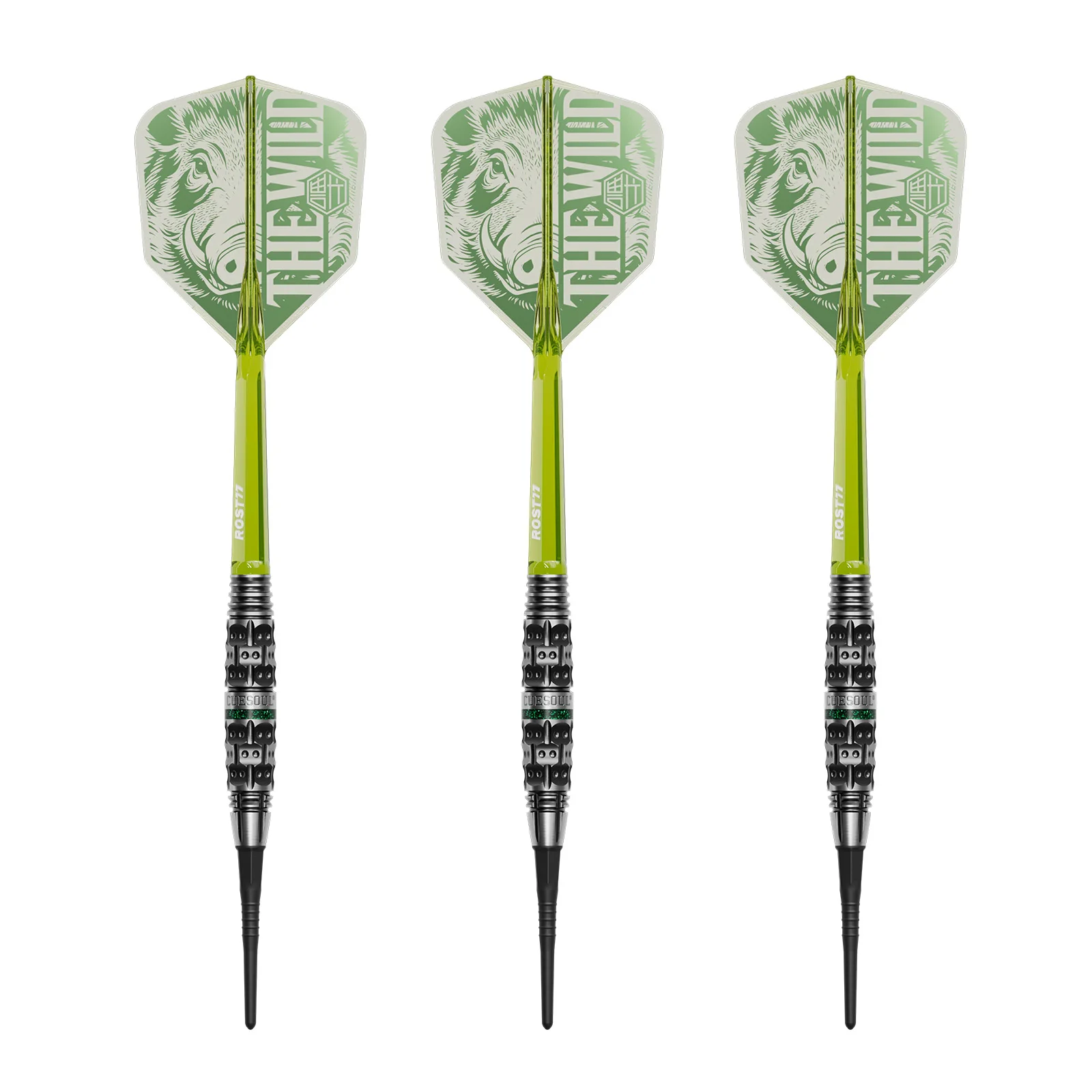 CUESOUL THE WILD BOAR 90% Tungsten Dart Set OTO/MATCH Point-20/23/25g