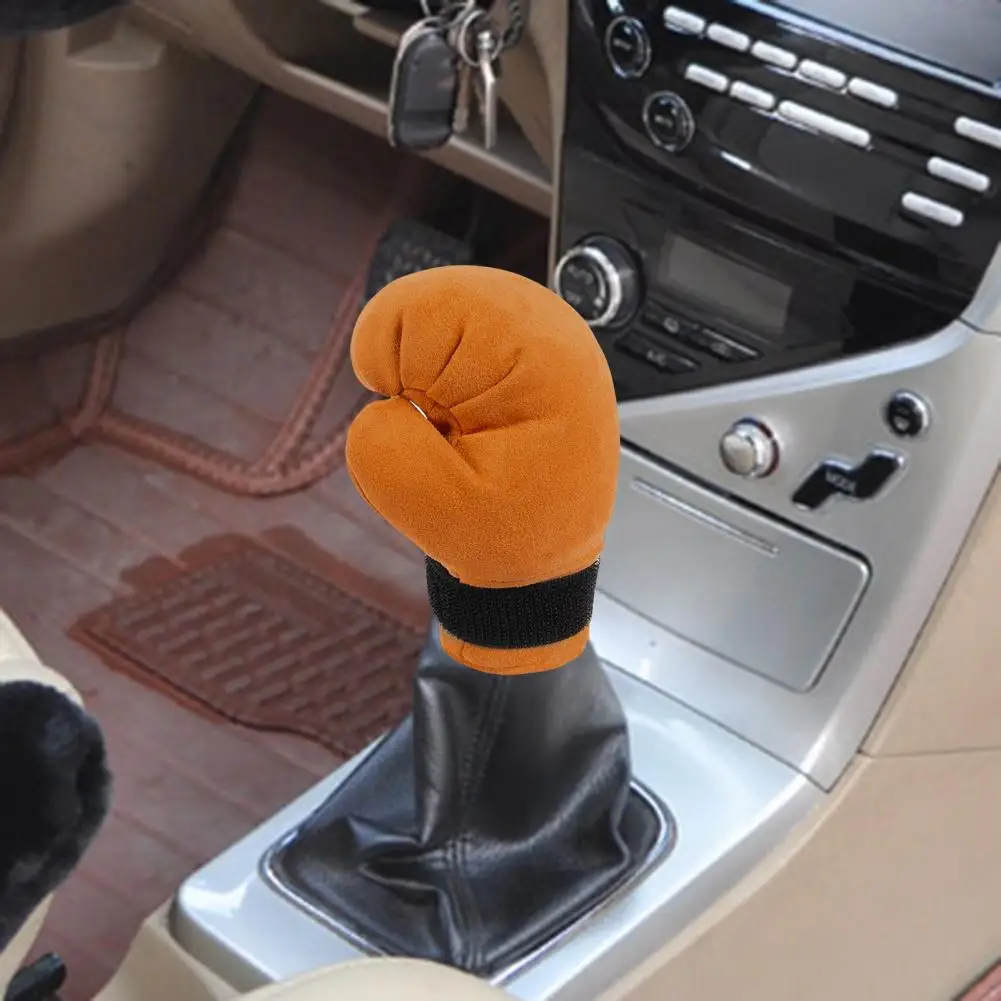 

Winter Plush Car Gear Shift Collar Cute Thickened Gloves Gear Cover Auto Gear Handle Decoration Car Interior Accessories