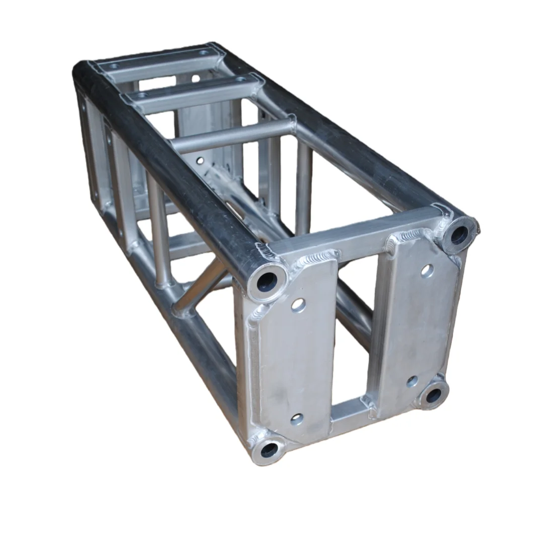 【High Quality】Custom-Made Aluminum Alloy Exhibition Booth Truss 300*300mm With Direct Connector
