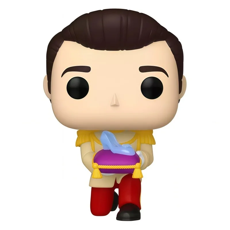 FUNKO POP Disney Classic Cinderella Prince Charming Glass Slipper Vinyl Figure Collectible Desktop Ornament Gift for Movie Fans - view 4