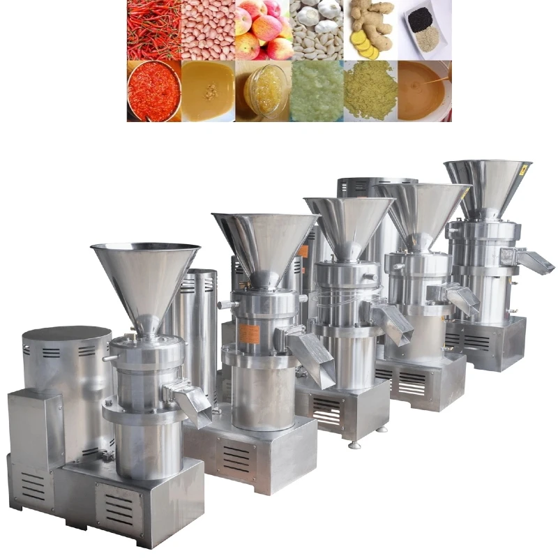 Stainless steel sesame paste colloid mill machine peanut butter machine/ grinder