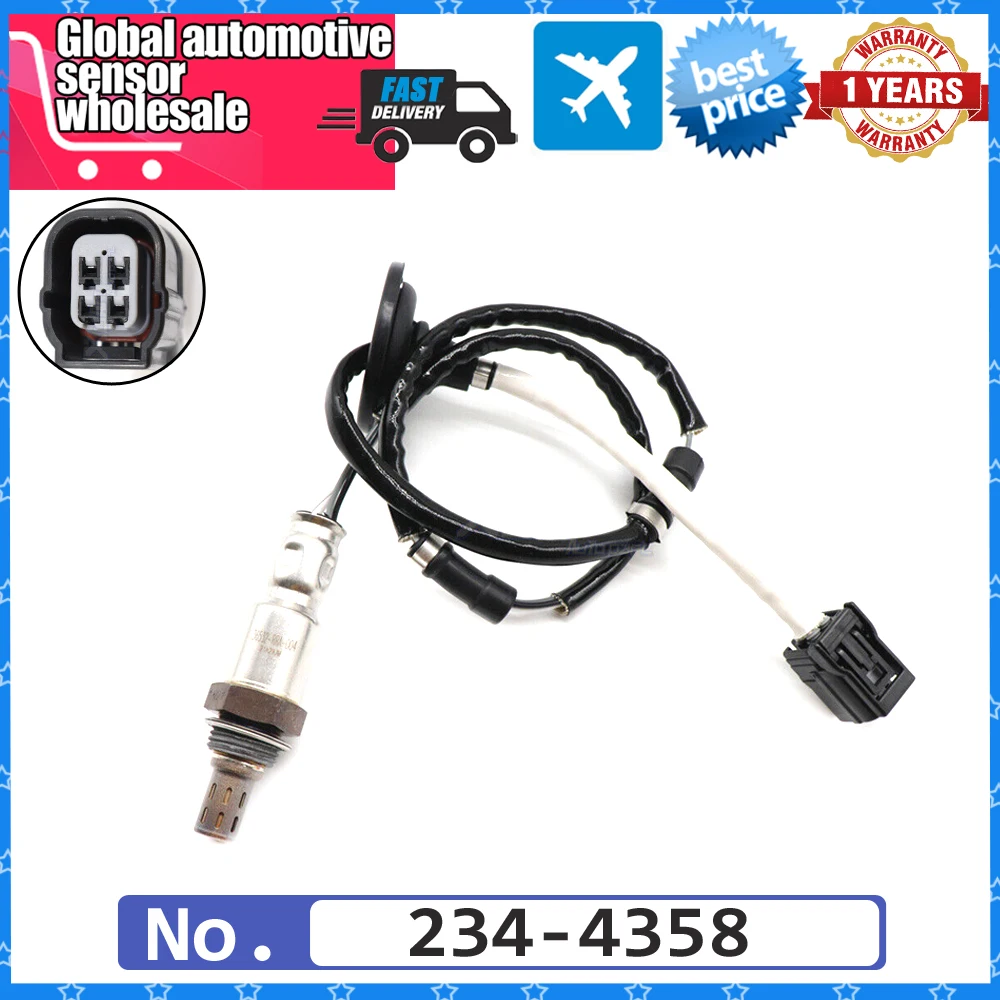 

НОВЫЙ 234-4358 Датчик соотношения воздуха и топлива Лямбда O2 Датчик кислорода 36532-RRA-004 Автомобиль для ACURA CSX HONDA CIVIC FIT 36532RRA004 2344358