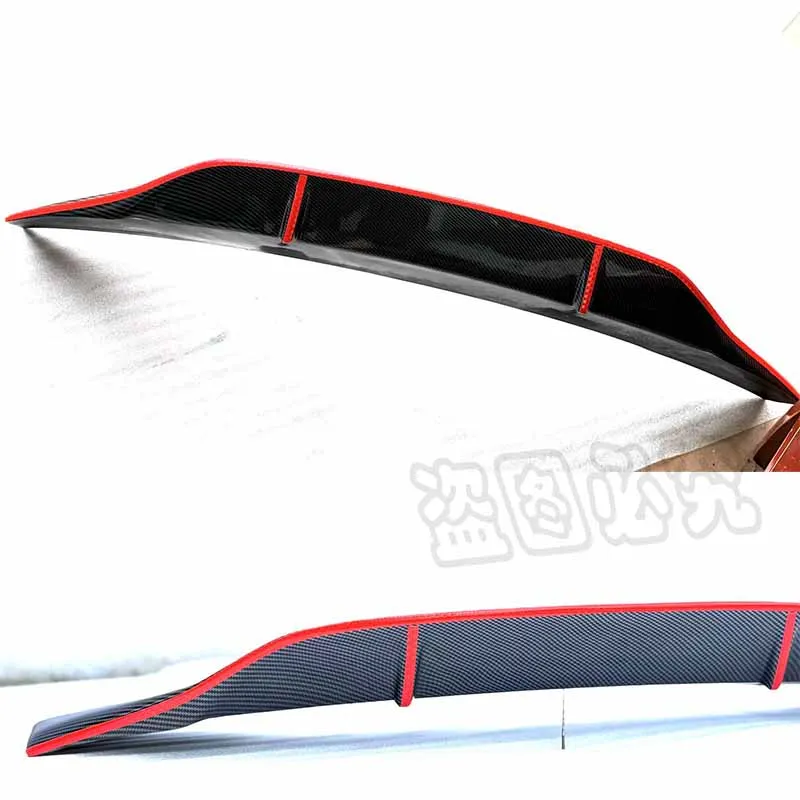 لكيا K3 سيراتو فورتي 19-24 سنة سيدان الجذع المفسد ألياف الكربون الحقيقية أجنحة خلفية ضبط طقم الجسم الخارجي اكسسوارات R نمط