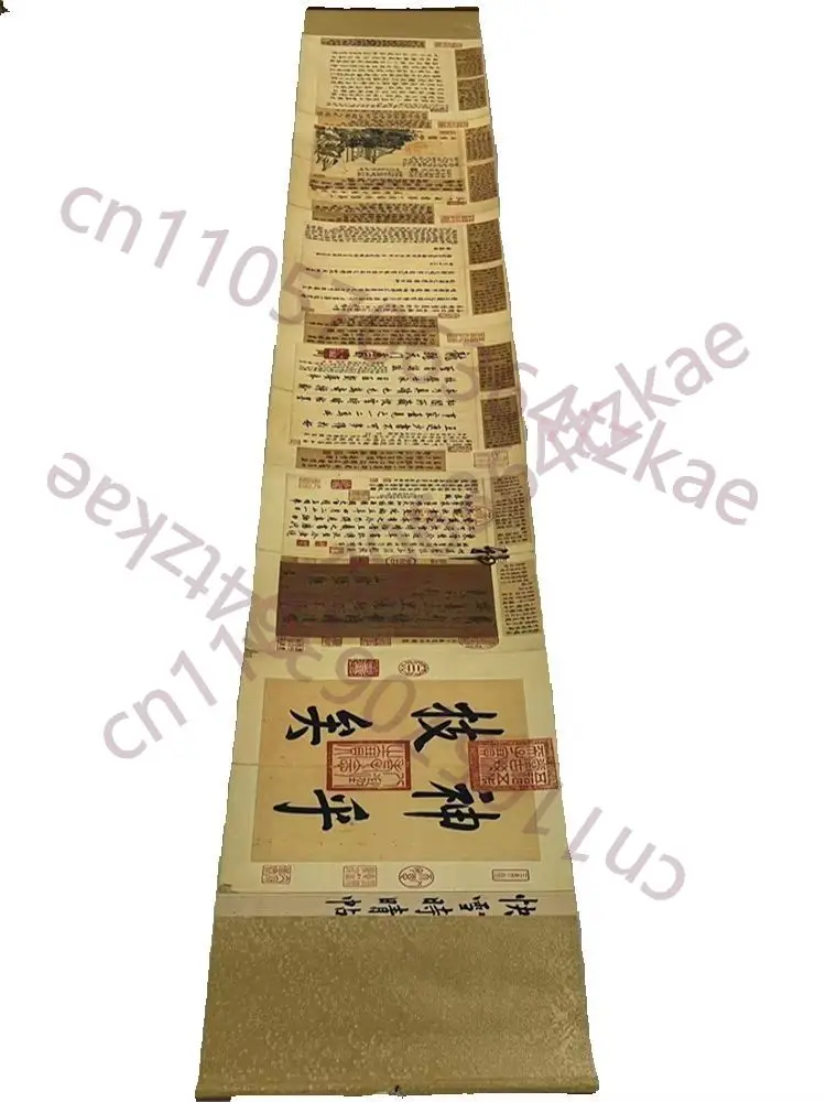 

Китайская древняя бумага для рисования, каллиграфия, быстросохнущая каллиграфическая бумага, длинный свиток-картина