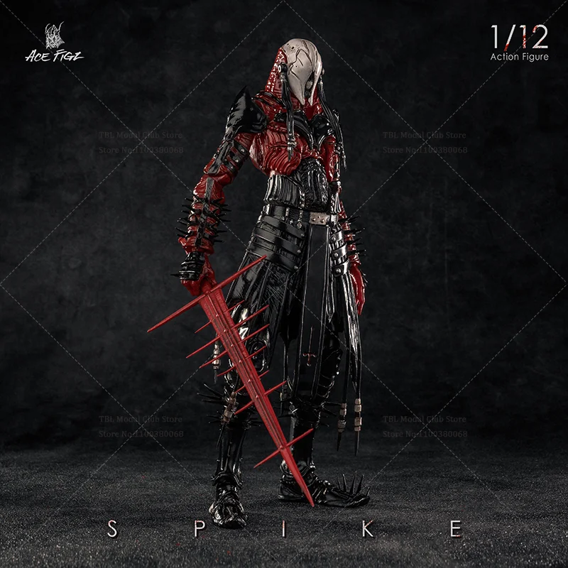 1/12 Scale Doomsday Gothic Dark Style Preacher Spike 6-inch Full Set Action Figure Male Soldier Pre Stock Acefigz AF001 AF002