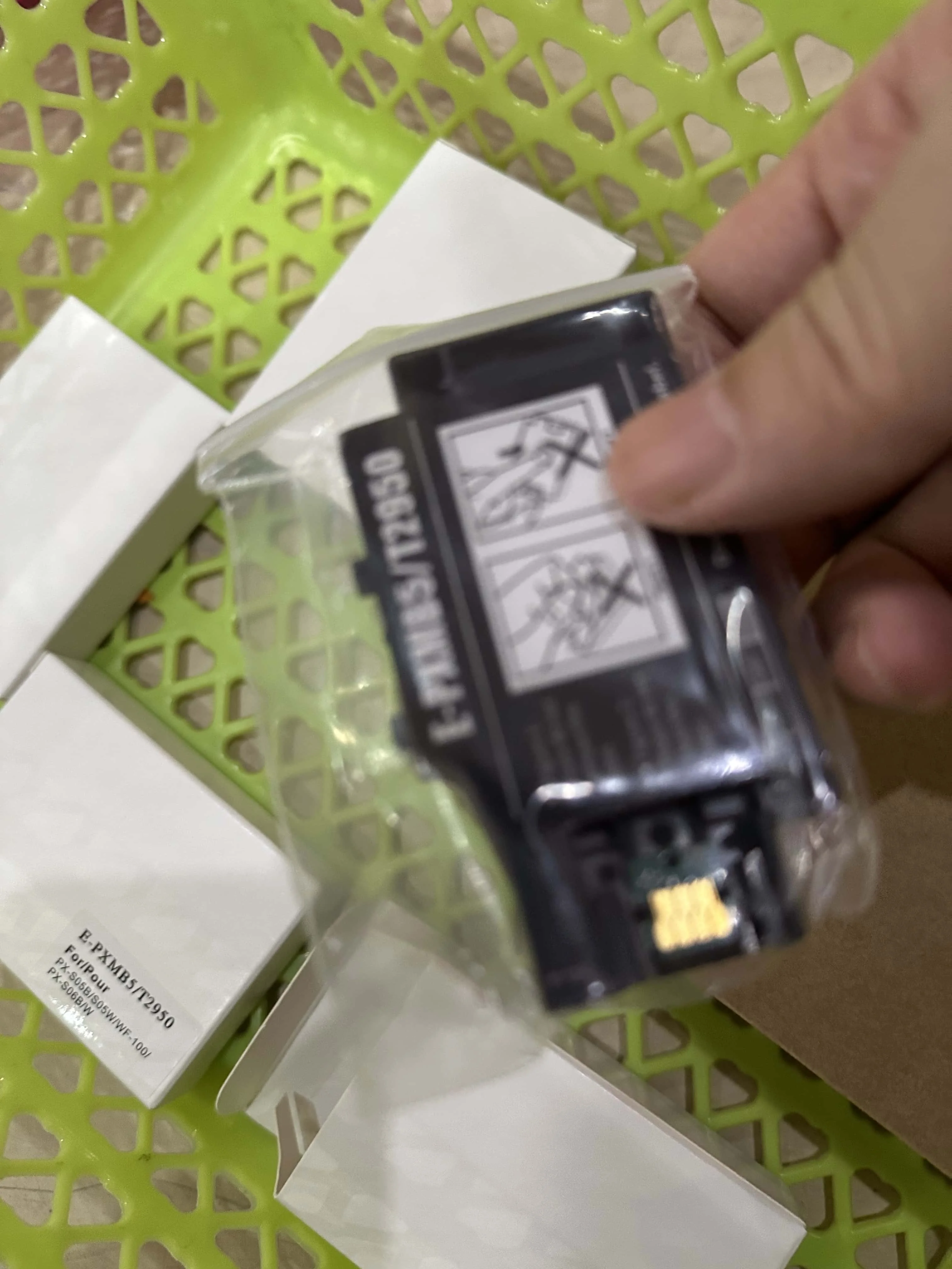 

WF-110 Коробка для обслуживания чернил T2950 T295000 для мобильного принтера Epson Workforce WF-100 WF100 PX-S05W PX-S05B