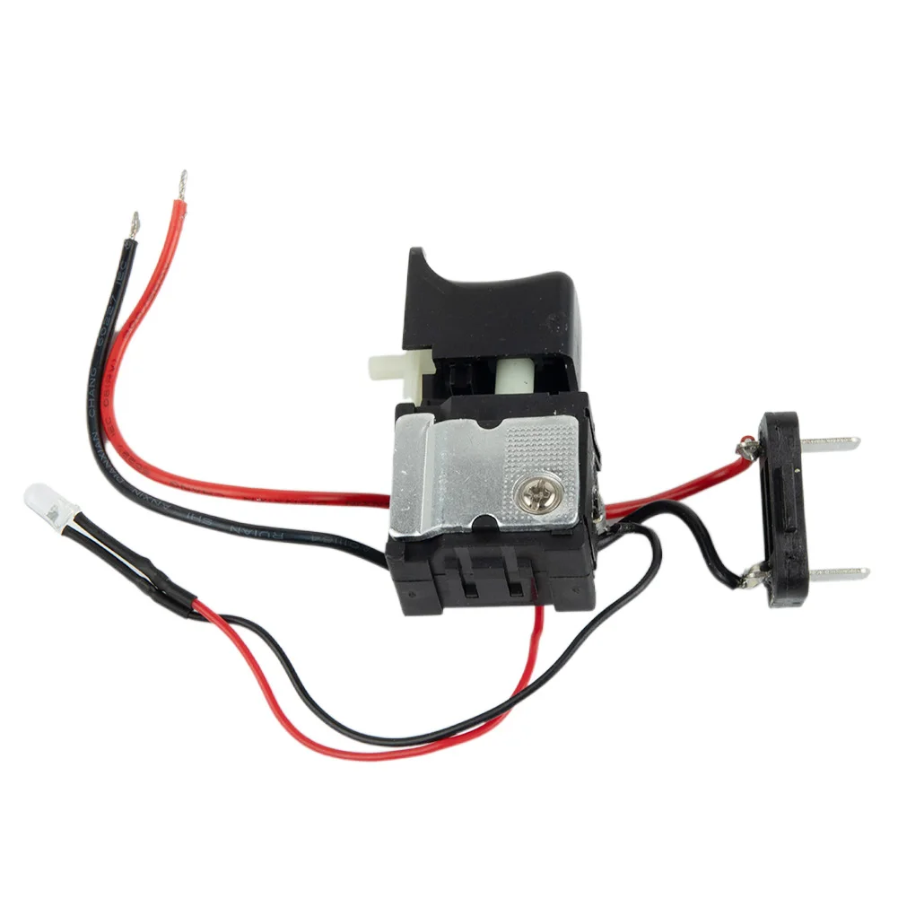 Imagem -03 - Furadeira Elétrica Dustproof Controle de Velocidade Botão Interruptor de Gatilho com Pequeno Llight para Ferramentas Elétricas de Broca de Mão 7.2v24v