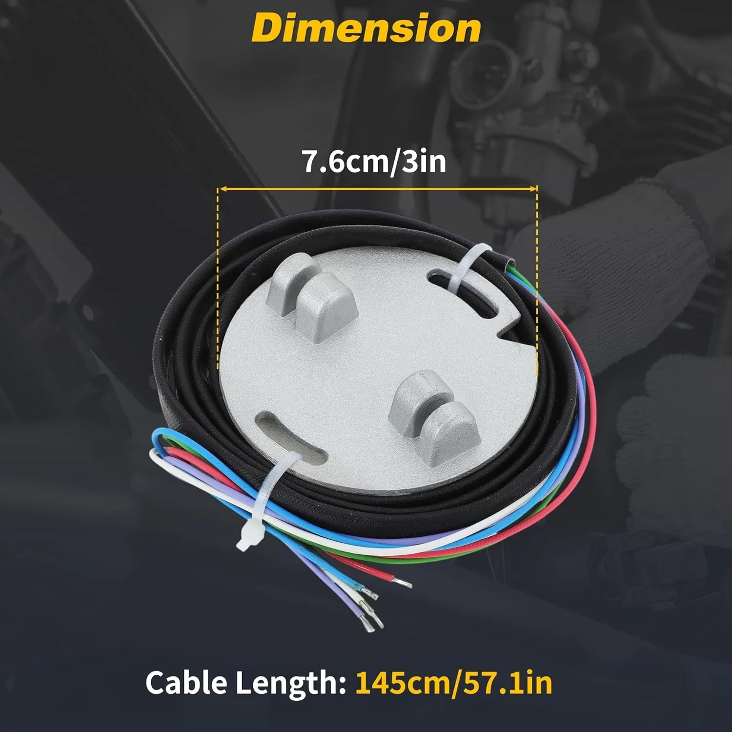 53-644 Programmable Single Fire Electronic Ignition Module For 1970-1999 Carbed Big Twin Models 1971-2003 Sportster Models