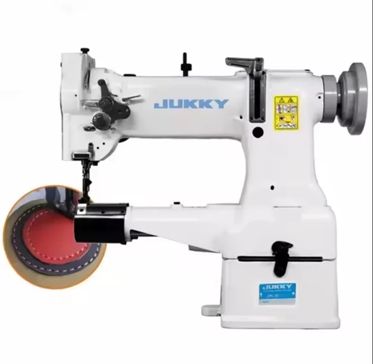 Industrial Leather Professional Heavy Flat Seam Cylinder High Speed Sewing Machine Single Head