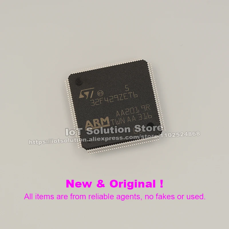 Stm32f429zet6 LQFP-144, 20x20x1.4mm,stm32f429zet6tr