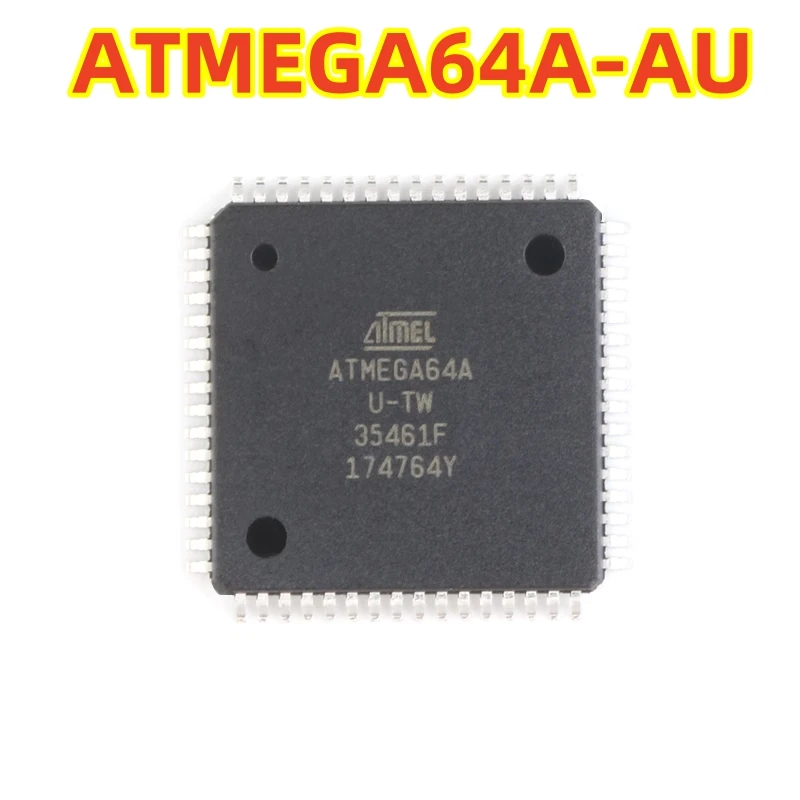 Genuine MCU ATMEGA64A-AU/ATMEGA64-16AU/ATMEGA64L-8AU 8-bit Microcontroller LQFP-64(14*14MM) 100% brand new chip