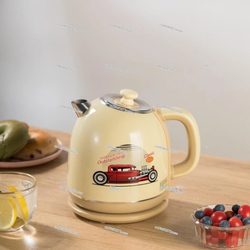 

Электрический чайник, бытовой мощный чайник из пищевой нержавеющей стали 304, 1,7 л, окрашенный