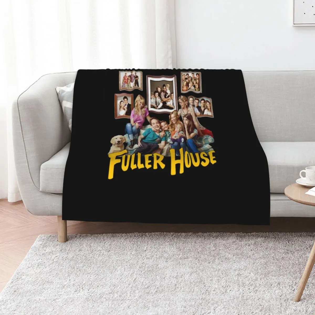 Fuller House Cast Merch Throw Blanket Single Nap Plaid Bed covers warm for winter Blankets