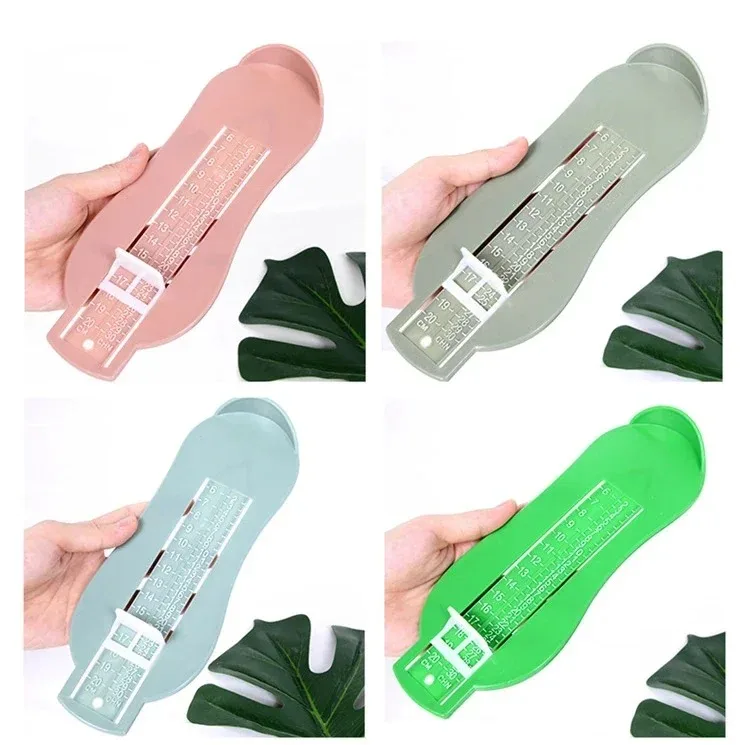 Kids Toddler Foot Measure Gauge Shoes Size Measuring Ruler Tool Baby Boy Girl Children's Foot Length Measuring Ruler Fittings