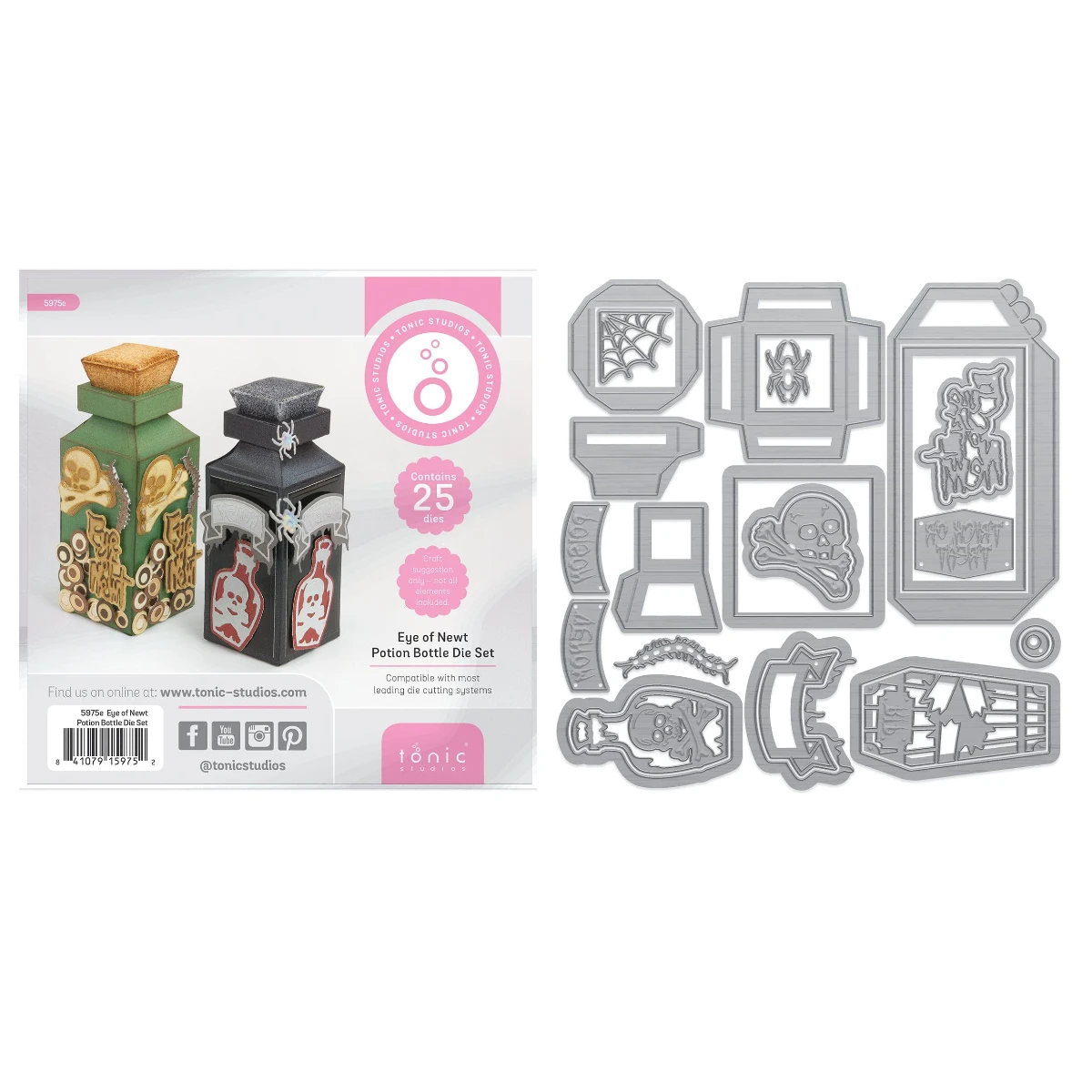 

Eye of Newt - Create & Make Metal Cutting Dies for DIY Scrapbook Craft Handmade Photo Album Gift Box Collection 2025 August New