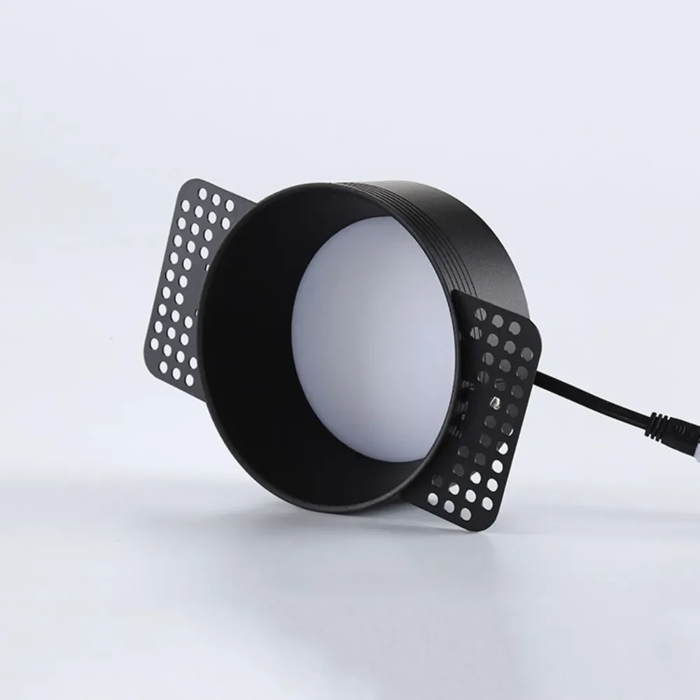 Dimmable COB Led Downlights Trimless Round 5W 7W 9W 12W High End Recessed Ceiling Spot Lights Lamps For Indoor Residential Home