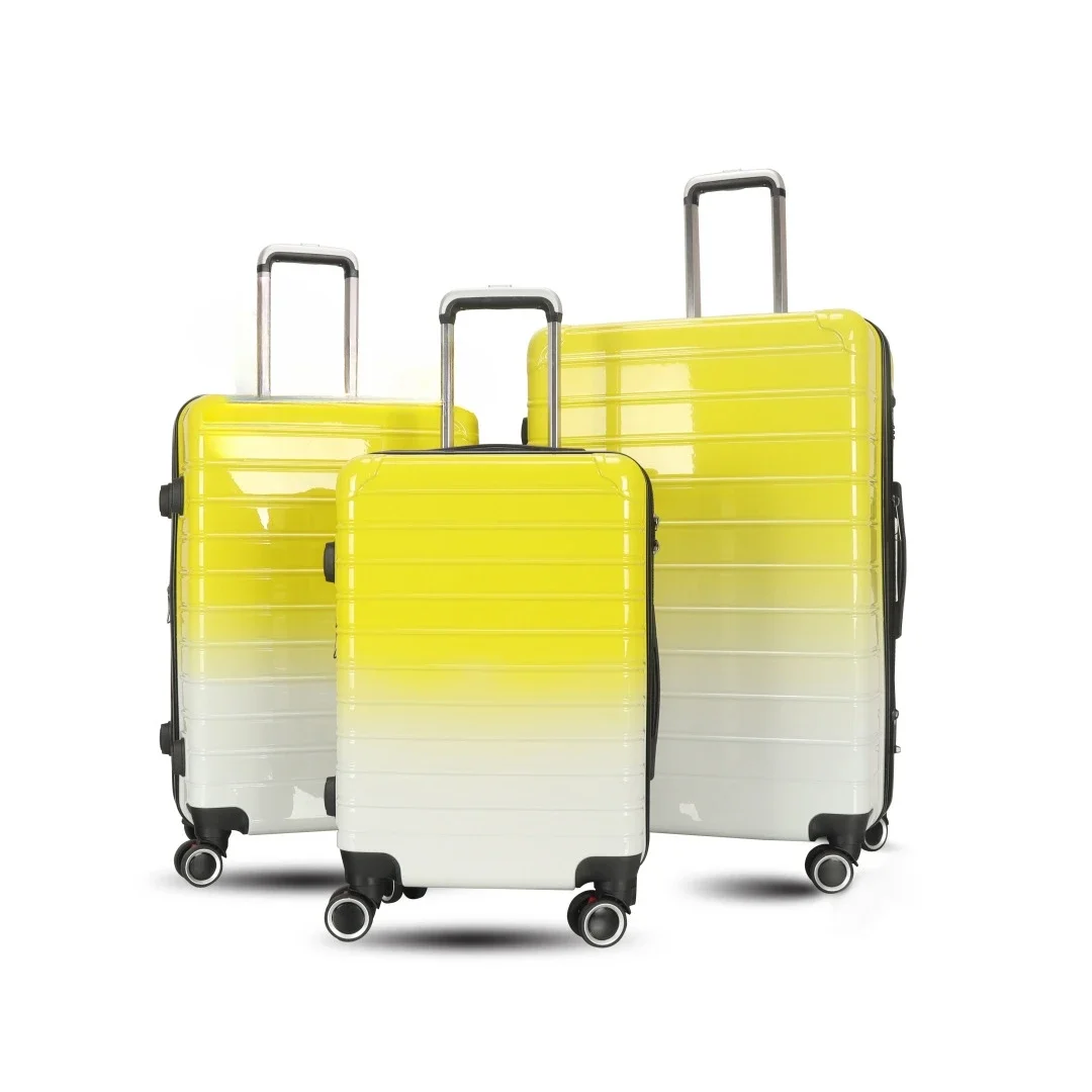 Suitcase 20 Inch Trolley Case Anti-drop High Value Gradual Change Color Suitcase Durable Anti-theft Password Case