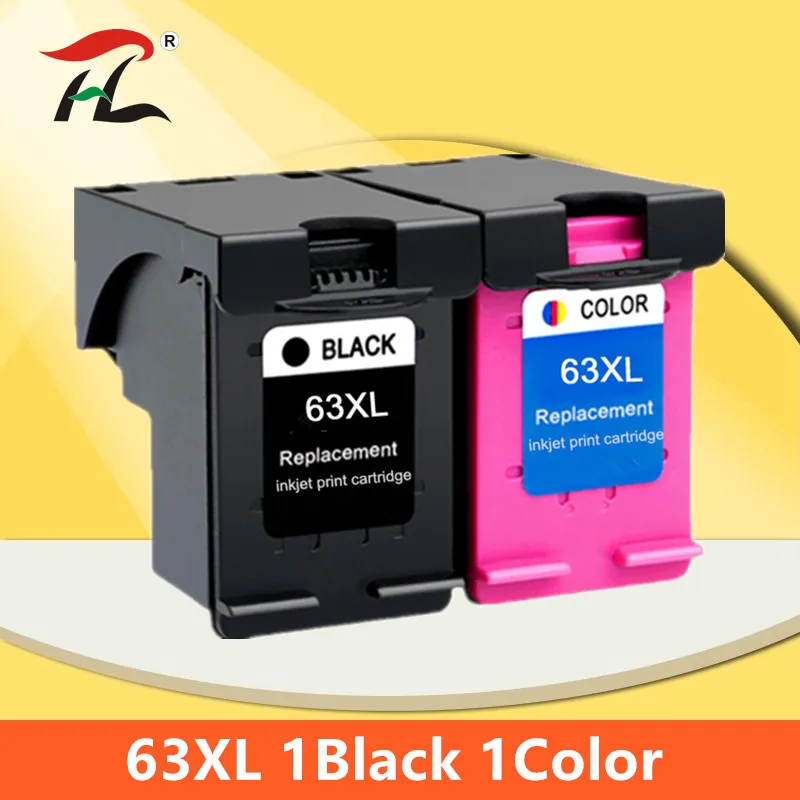 

For HP 63 63XL Remanufactured Ink Cartridge for HP63 for hp printer Deskjet 1110 1112 2130 2131 2132 2133 2134 3630