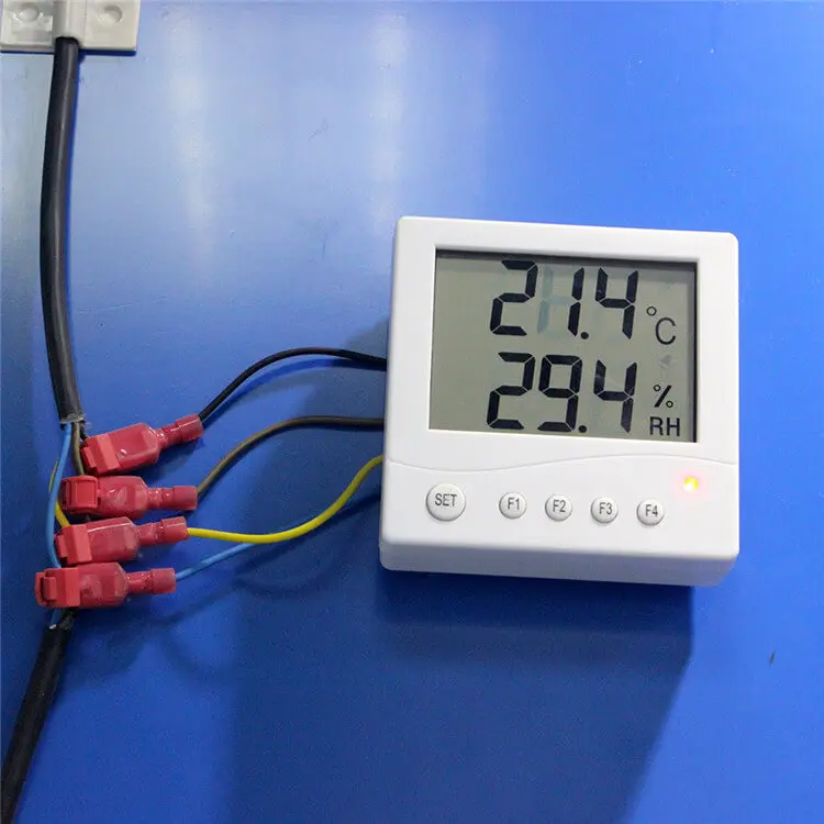 Modbus RS485 4-20ma 0-10V Output LCD Screen Display Digital Temperature and Humidity Sensor for Inside