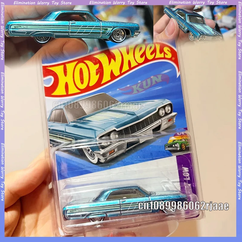 

В наличии: Модель автомобиля Hot Wheels Sth Super Treasure Hunt 2026 D, 1964 Chevrolet Impala Low Rider, игрушка для мальчиков, коллекционные подарки