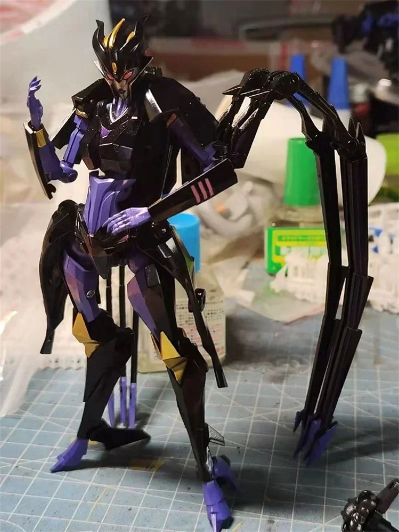 

In Stock Transformation Toy APC TFP Night Countess Dark Forest Three Forms Black Widow Spider Action Figure Toy Gift Collection