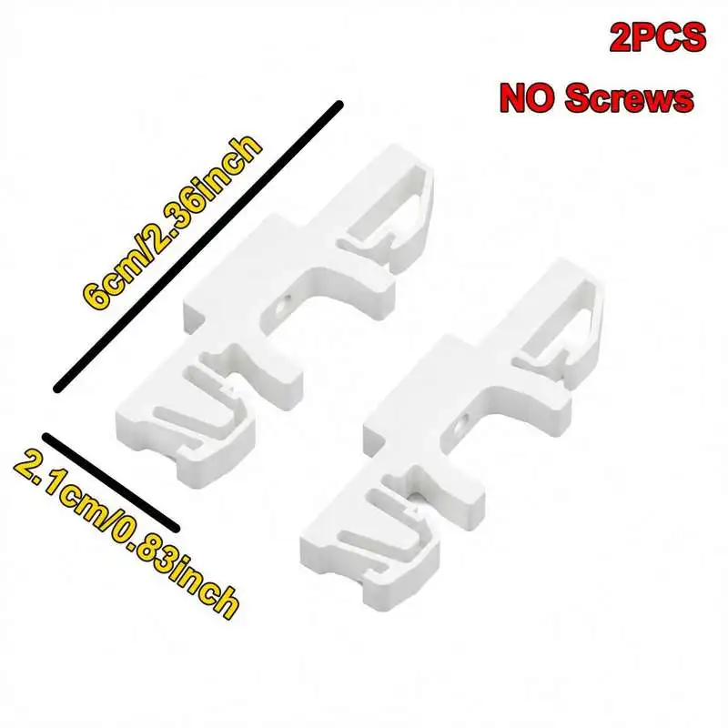 Keyhole to DIN Rail Adapter Sturdy Mounting Conversion Bracket for Electrical Cabinet Installation Use