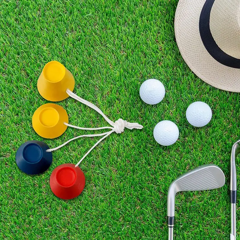 6set Winter Golf Tees Golf Practice Tee Holder con 4 diverse altezze per l'allenamento di pratica del Golf di gelidi giorni