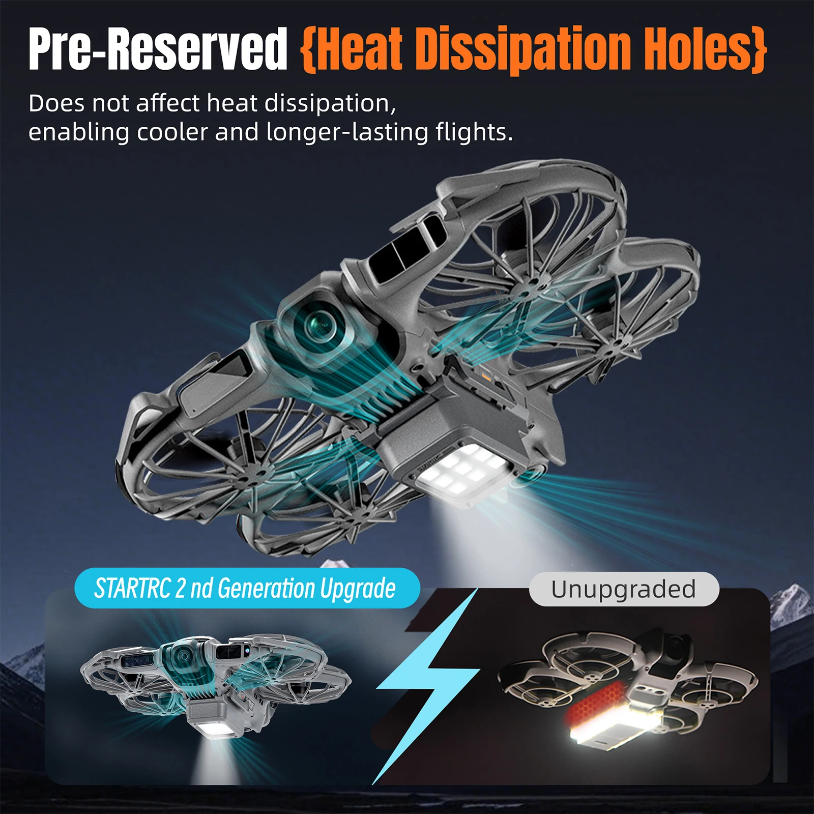 Rechargable LED Landing Gear w - Drone Beacon Light review and price
