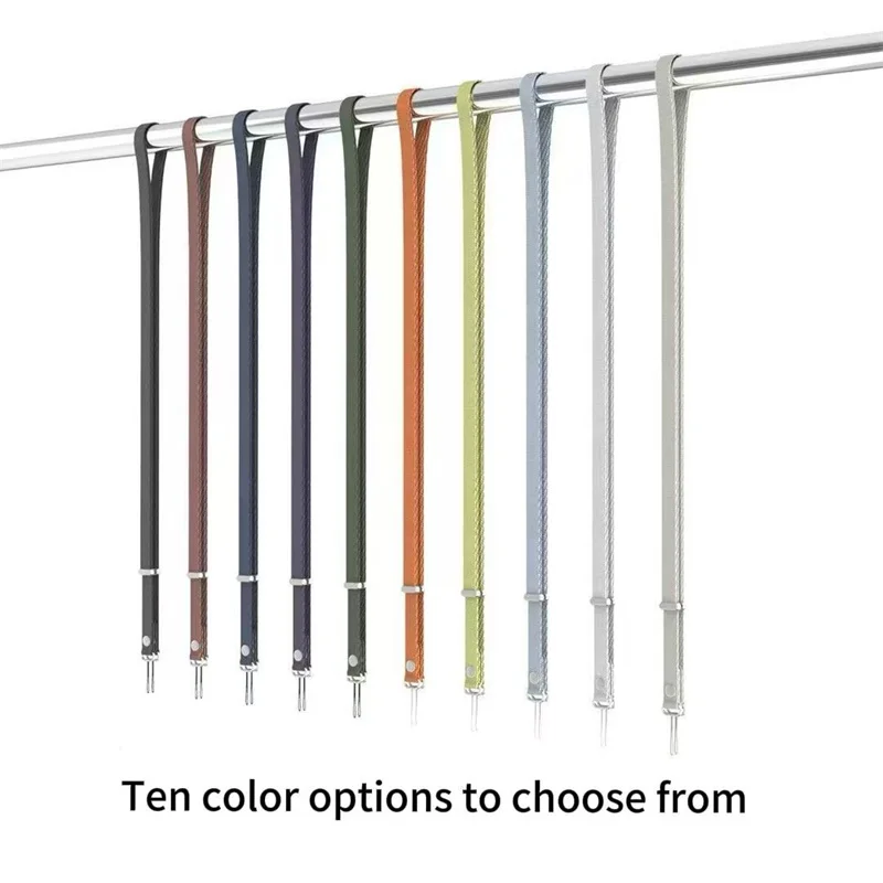 نموذج جديد حبل مغناطيسي مريح لحافظة آيفون سهل الاستخدام حامل هاتف الرقبة قابل للتعديل طول حزام الهاتف Crossbody