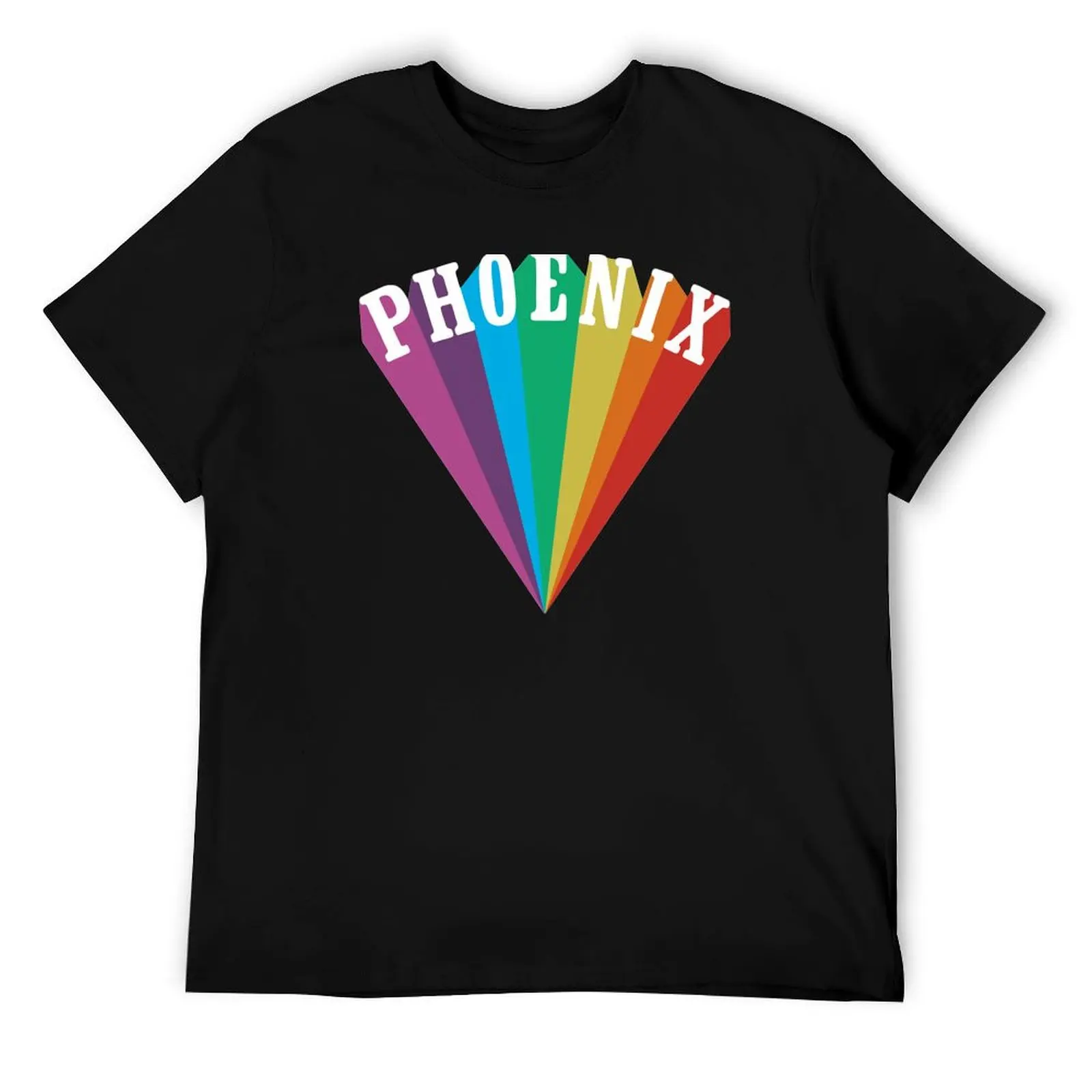 

Phoenix Rainbow 2.0 T-Shirt t shirts for man pack cotton funny t shirts cotton t shirt for man T-Shirt