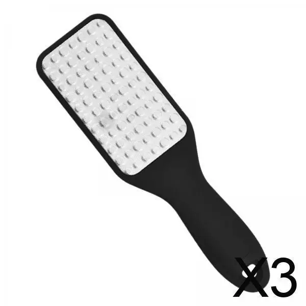 

3 инструмента для удаления и педикюра, напильник из нержавеющей стали, металлическая поверхность, легко чистится, двойной скребок для ног