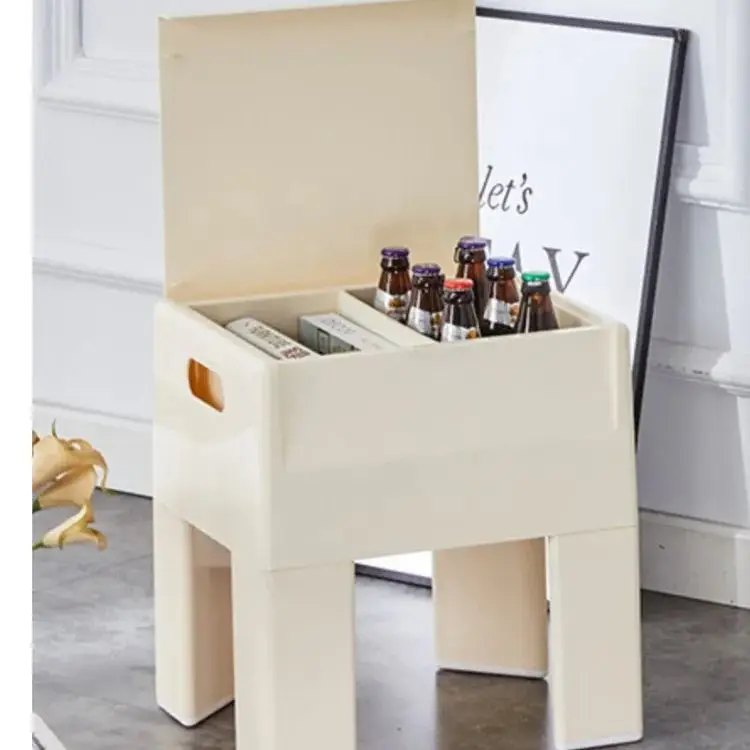 Joylive Household Small Stools Modern Low Stools, Indoor Storage Shoe-changing Stools Designer Small Chairs